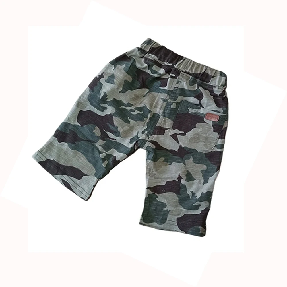 Camouflage pants for boys and girls capris cotton loose shorts kids clothes 1 to 5 years pantalones ropa niños de 2 a 7 años