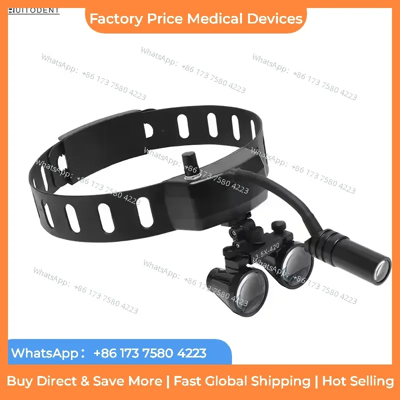 2026 Bestselling Medical Product: Portable Headlamp with Loupes2.5X/3.5X; Medical Examination fastshipping
