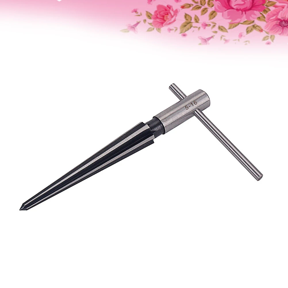 

5 -16mm Reamer Guitar Drill Tool Electric Tapered Luthier Fluted Chamfer Reaming