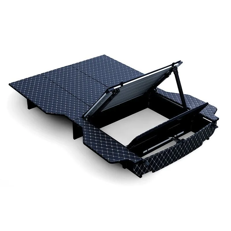 Change the trunk to a bed, sleep in the car, fill in the rear seat for storage, and modify rear row.