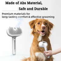 Steam Spray Dog Grooming Brush Unique Steam Brush For Dogs Luxury Grooming Brush Dog Steam Brush C