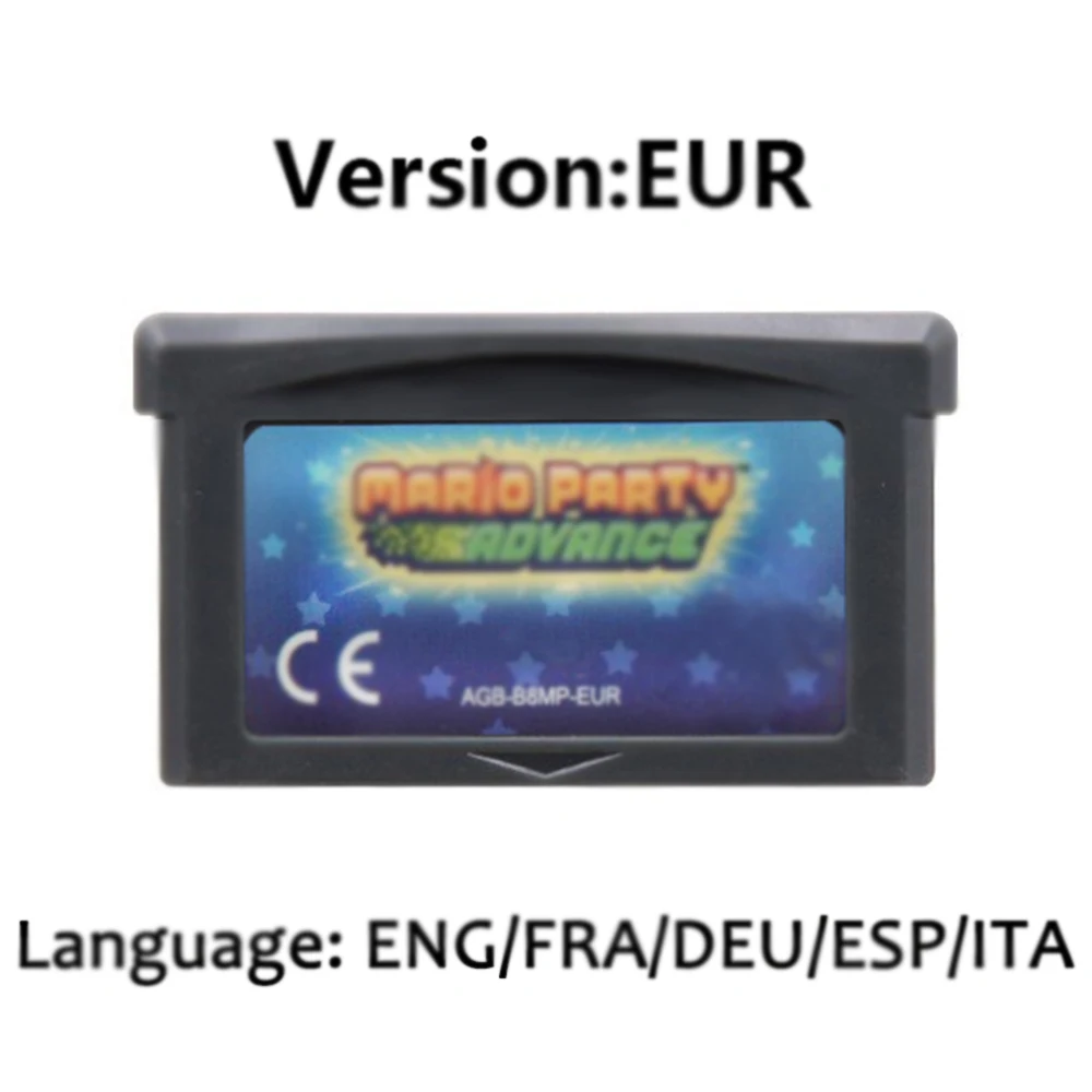 GBA-Spielkassette, 32-Bit-Videospielkonsolenkarte, Serie Super Advance Super Bros Kart für GBA/SP/DS – Detail 10