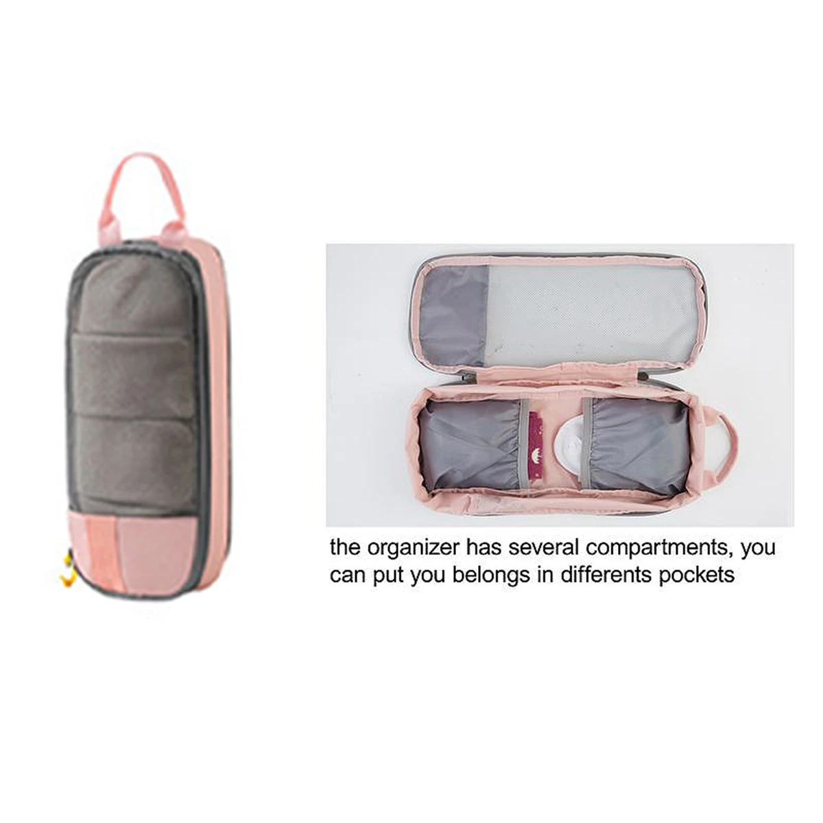 6 ピース荷物圧縮パッキングトラベルオーガナイザーバッグ旅行必需品用拡張可能な荷物オーガナイザーバッグパック軽量