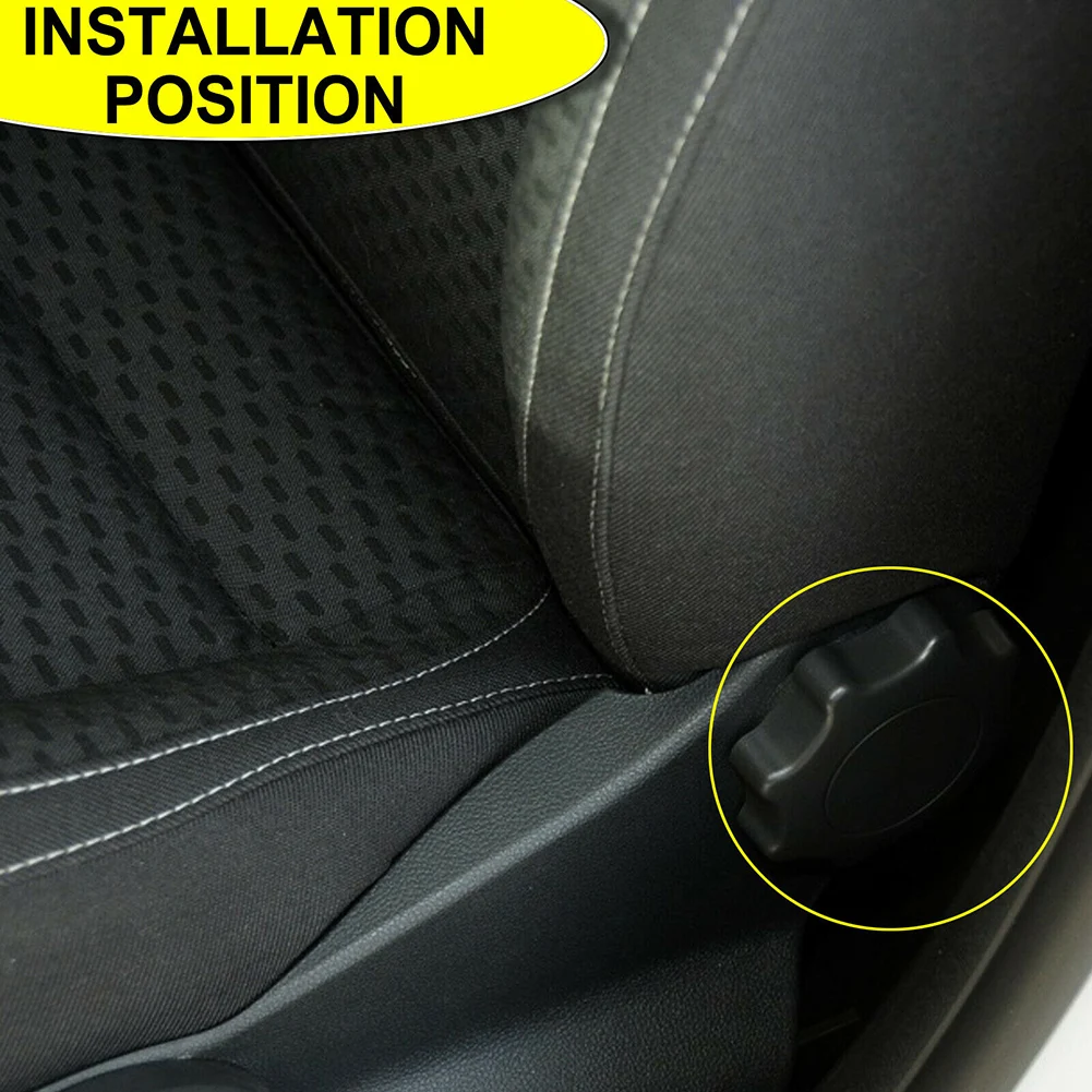 Black Seat Adjustment Recliner Knob Ajuster Handle For Golf for beetle MK4 for bora Passat1 for transporter Front Seat Recline