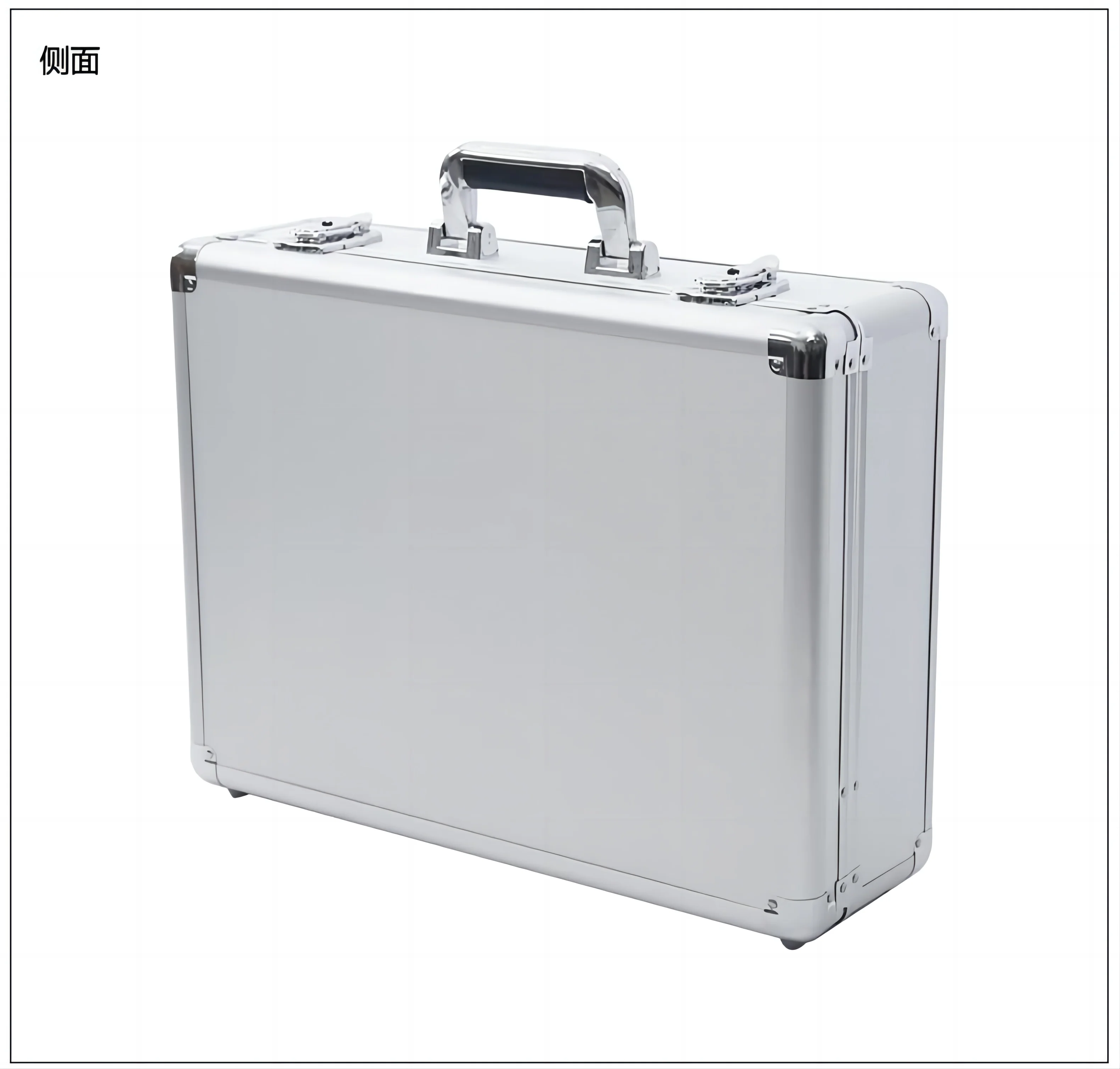 Portable Suitcase Waterproof Toolbox With Lock Headphones Box With Sponge Hard Case Flight Case Household Equipment Storage