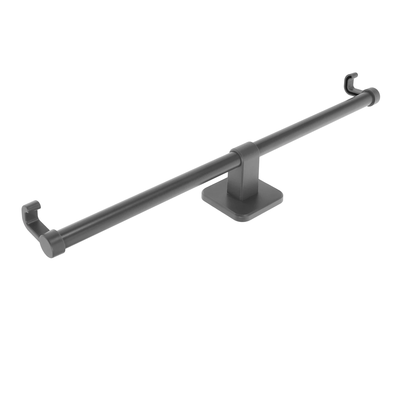 

Suction Cup Towel Rack Bath Kitchen Bathroom Holder Wall Mounted Sucker Aluminum Alloy Space Saving No Drilling Racks