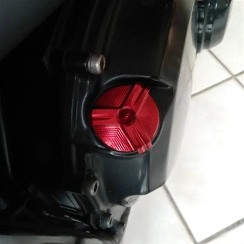 M2.7*3.0 Untuk YAMAHA XJ6 XJ6N DIVERSION 2009 2010 2011 2012 2013 2014 Aksesoris pelindung tutup pengisi oli mesin sepeda motor
