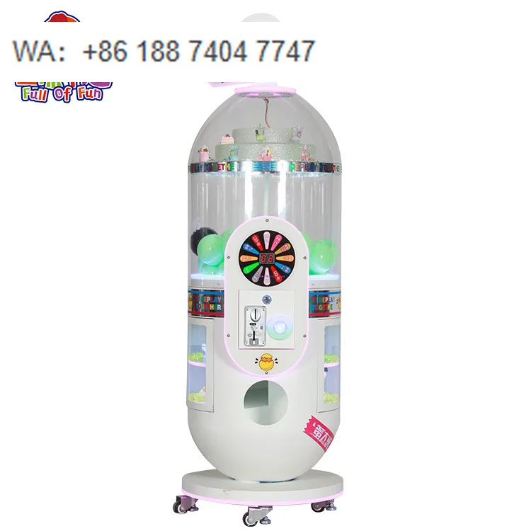 

New Amusement Machine Gumball Capsule Toys Candy Gashapon Vending Egg Capsule Machine for Sale