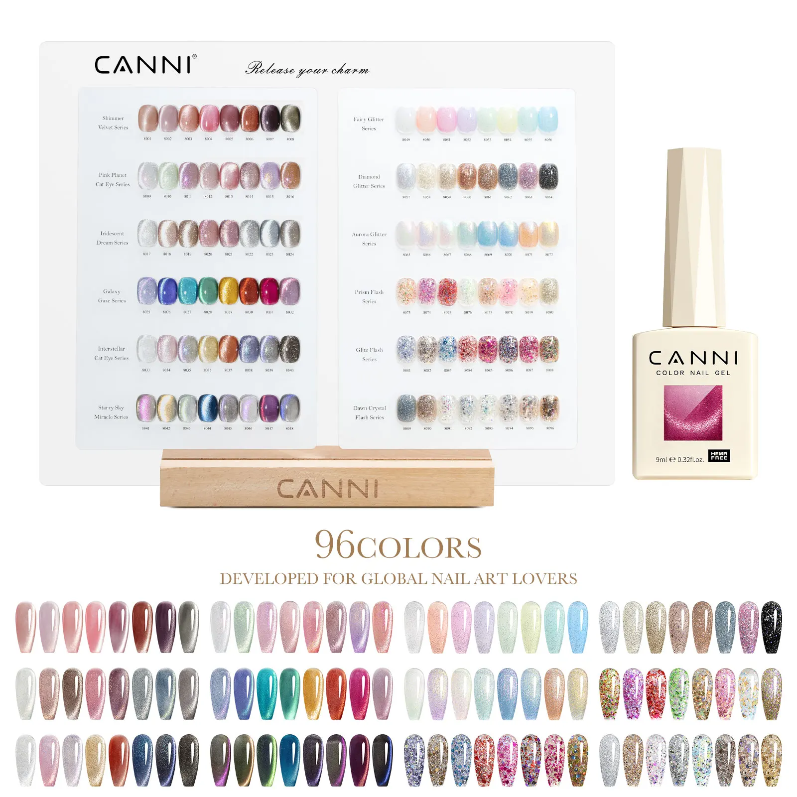 

HEMA FREE TPO FREE Gel Nail CANNI Factory Supply VENALISA Color Ultra Glitter Diamond Winter Colors Gel Soak Off UV LED Gel Kit