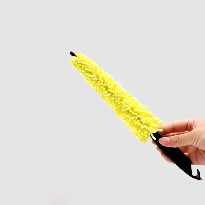 

Car tyre cleaning tools Steel ring cleaning brush Tip sponge strip Wheel hub cleaning brush Gap cleaning brush