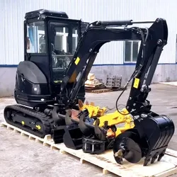 cheap mini excavator 3.5 ton 1 ton 2 ton mini digger excavator bucket crawler mini escavadeira