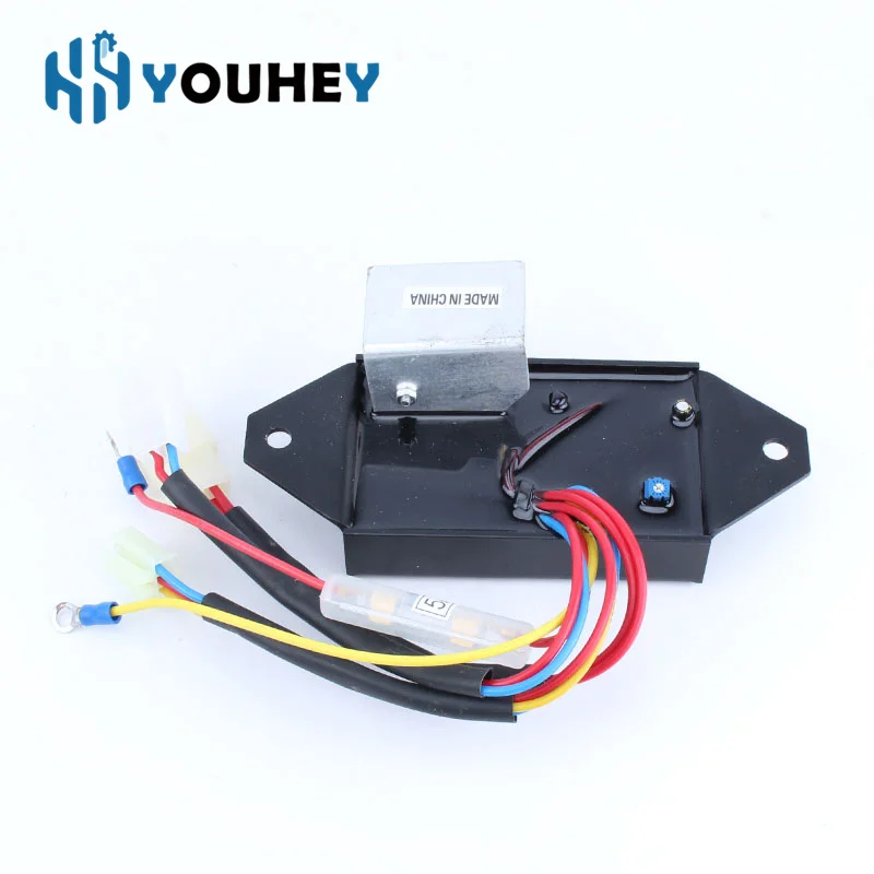 J106 J108 J315 for Kubota 5.5-20KVA Single Phase 220v AVR Automatic Voltage Regulator Gasoline Generator Parts 9 wires image 3