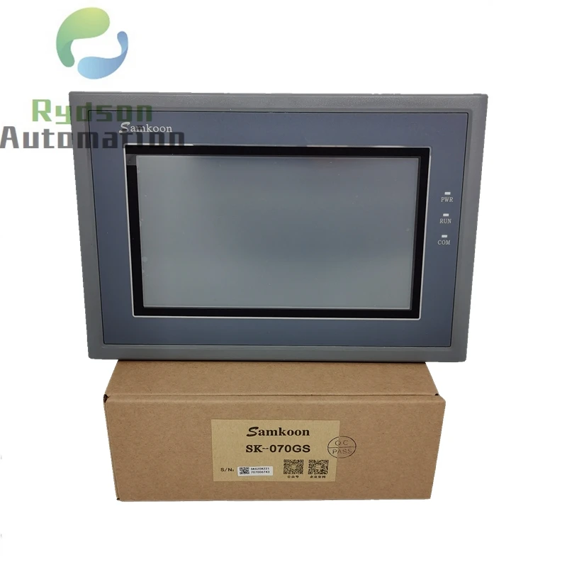 SK-070FE SK-070FS SK-070MS SK-070GS SK-070HE SK-070HS Samkoon 7 polegadas HMI Touch Screen COM1/COM2: RS232 422 485