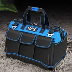 Multifunctional Oxford Cloth Tool Bag Wear Resistant Waterproof Tool Storage Bag Thickened 16/18inch Electrician Bag Hardware