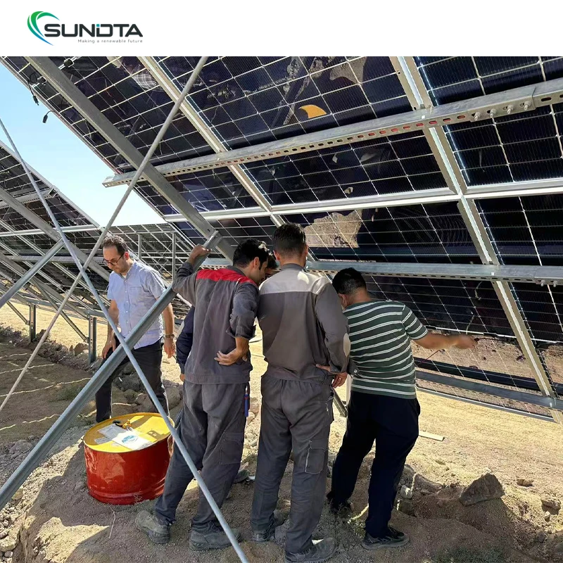 SUNDTA 3 Phase Hybrid Solar Power System 30 kw 40 kw 50 kw 60kva 80kva 100kva 200kw Solar Energy System
