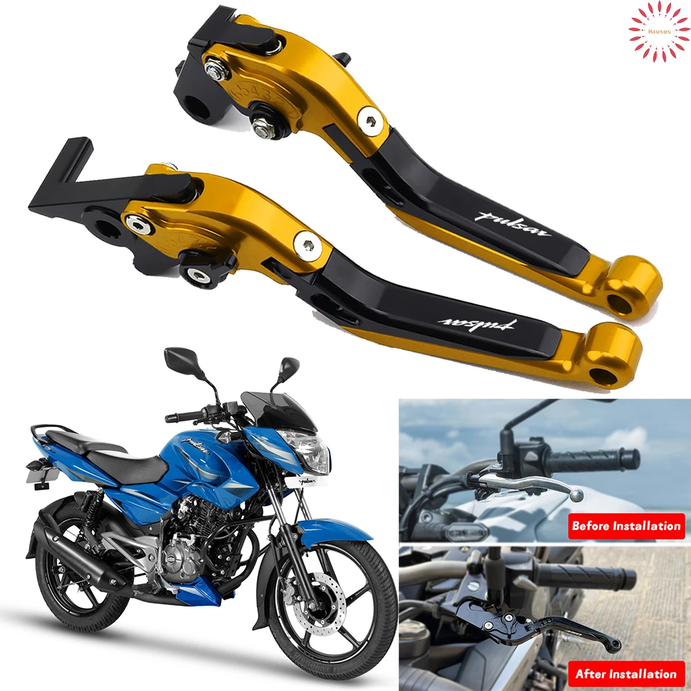 

For Bajaj Pulsar 200 RS COME NS 2 NS160 TD Motorcycle Accessories Extendable Foldable Brake Adjustable Brakes Clutch Levers