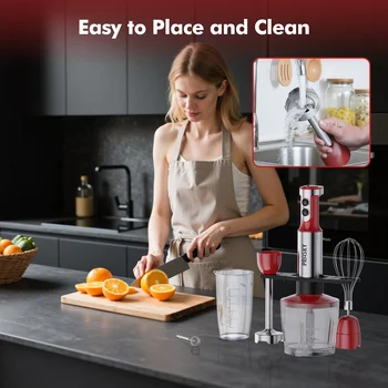PRASKY 5-in-1 Immersion Mixer 6