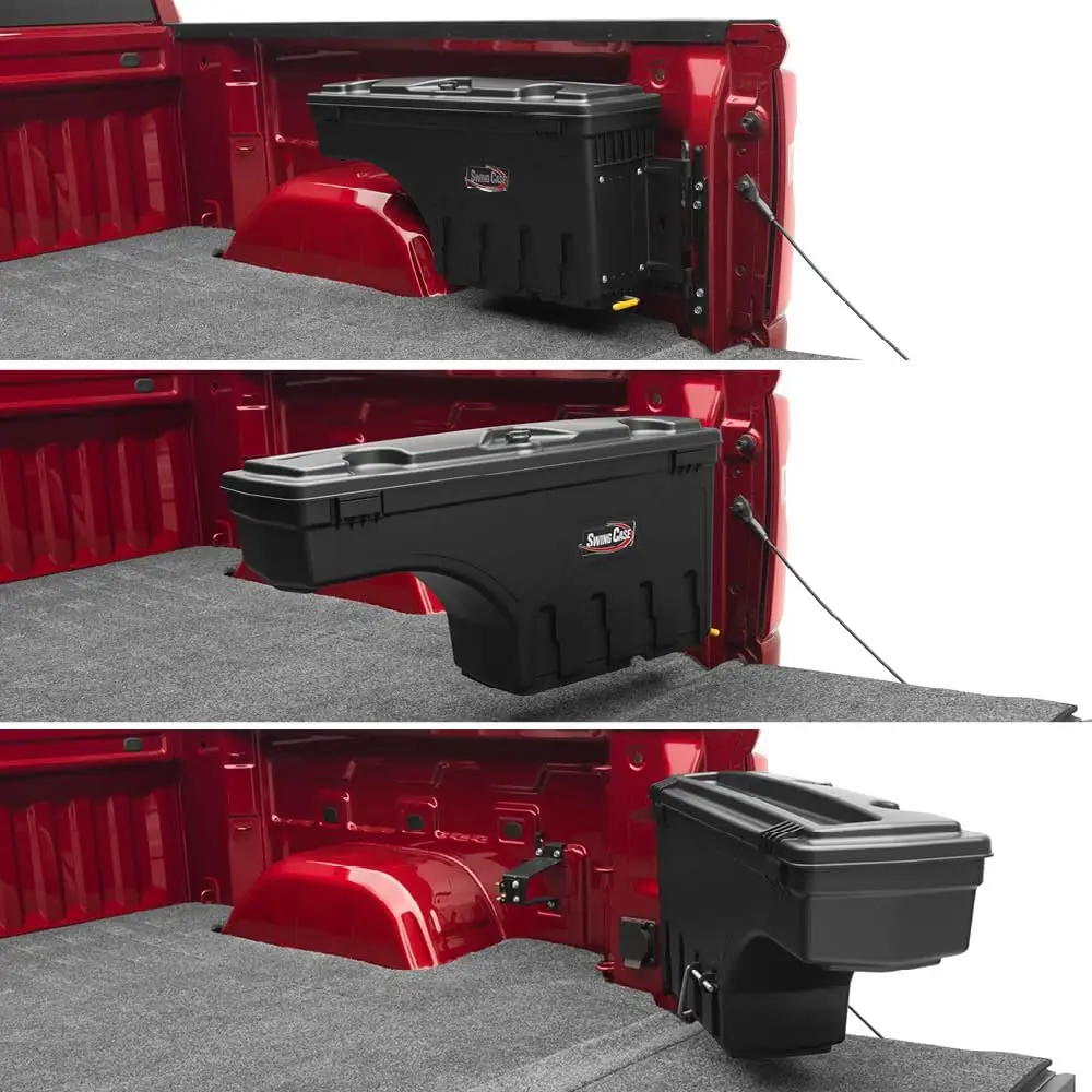 ltruck Swingcase Truck Bed Storage Box | Sc205P | Fits 2017 - 2025 Ford F-250/350 Super Duty Passenger Side