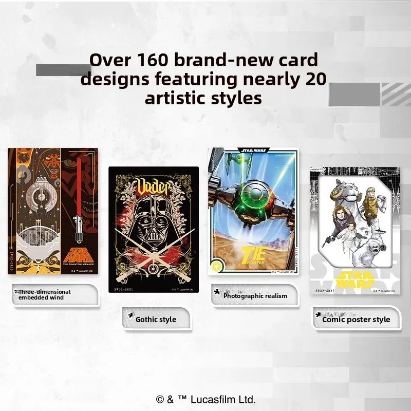 Card.Fun Disney Star Wars Global Art Series Episode 2 Hobby Box Classic Characters Premium Art Cards Collectible Gift Collectors