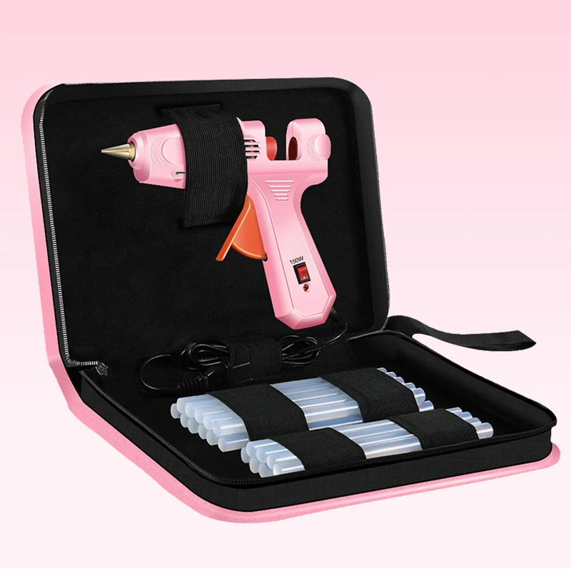 70W Hot Melt Glue Gun with 7mm Glue Sticks Mini Industrial Guns Heat Temperature Thermo Electric Repair Tool