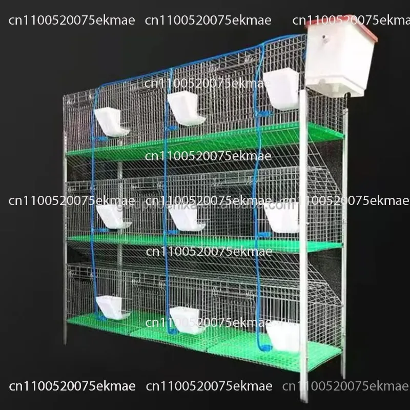 Full Set of 9 Grids and 12 Grids Rabbit Cages, Rabbit Breeding Cages, Rabbit Cages
