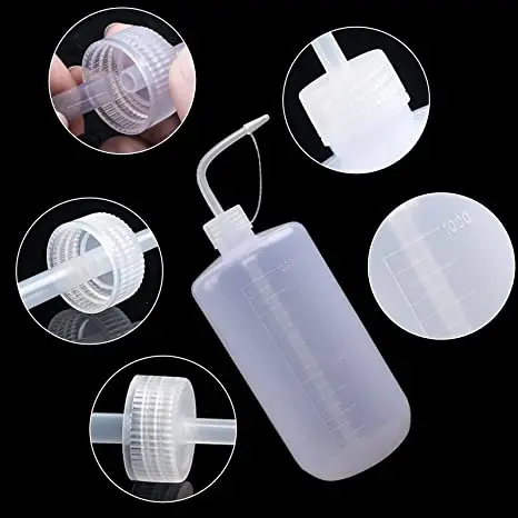 30/150/250/500mL Plastic Squeeze Bottle Tattoo Spray Bottle Large Water Spray Diffuser Office Cleaning Watering Tool