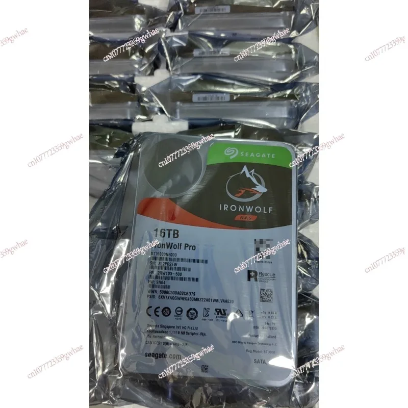 

16TB hard disk suitable for NAS network storage, desktop with SATA interface, 7200 rpm, 256MB cache