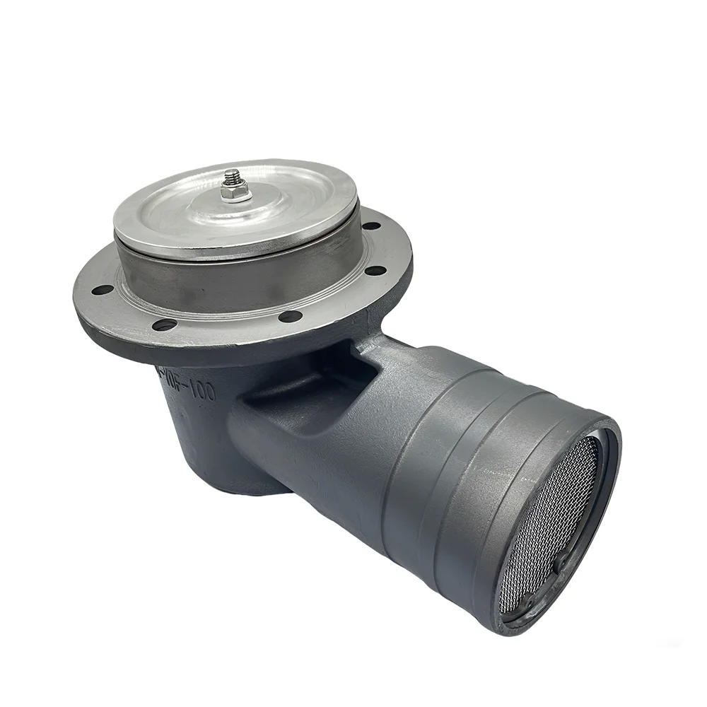 Aluminum alloy steam recovery fuel tank truck parts flange installation