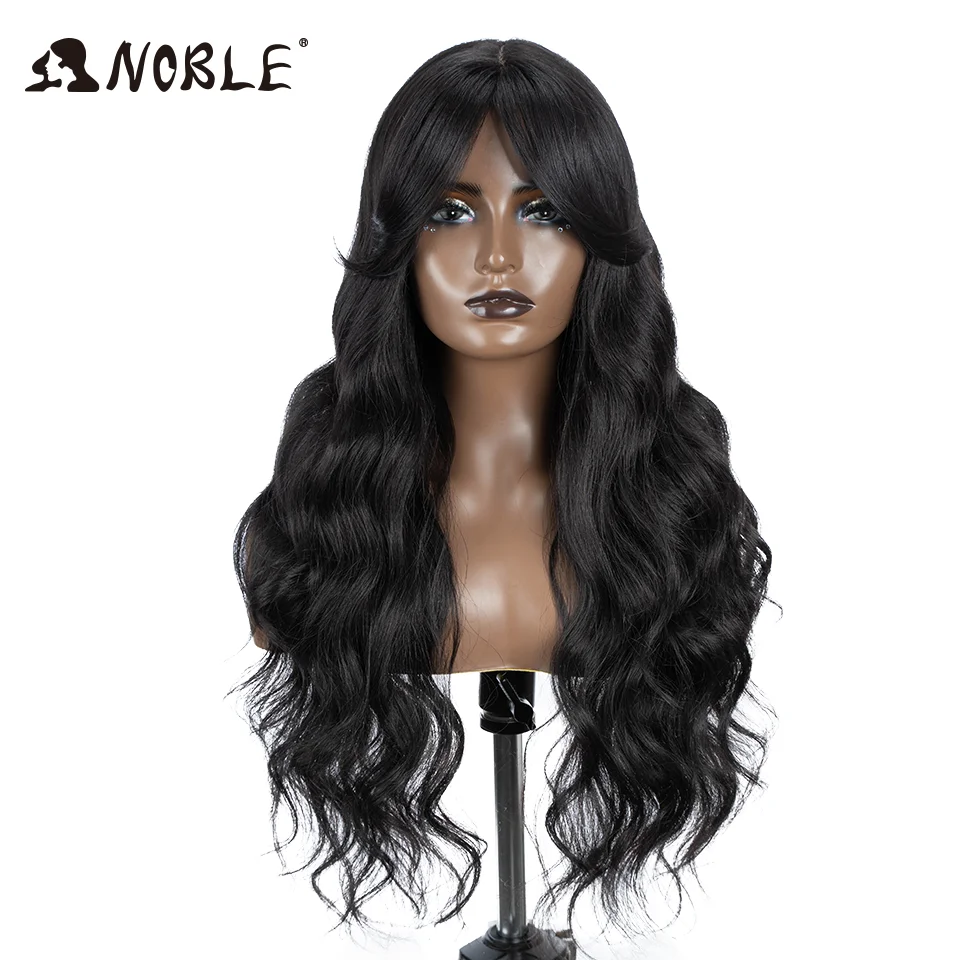 Noble Water Wave, synthetische Perücke mit Spitze vorne, 28 Zoll, braune Perücke, Perücke mit Spitze vorne, Ombré-Blond, Cosplay-Perücken für Damen, Perücke mit Spitze vorne. – Detail 10