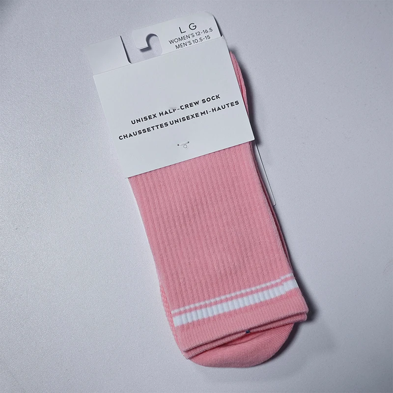 جوارب رياضية للنساء، جوارب اليوغا، جوارب رياضية خارجية، جوارب طويلة أنبوبية قابلة للتنفس، جوارب رقيقة متوازية الشريط للفتيات