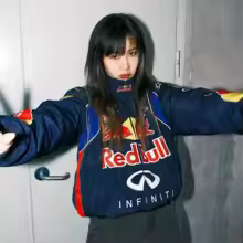 Red Bull embroidered jacket, stylish motorcycle riding suit, printed casual pilot jacket, T-shirt and thick jacket - AliExpress 200000343
