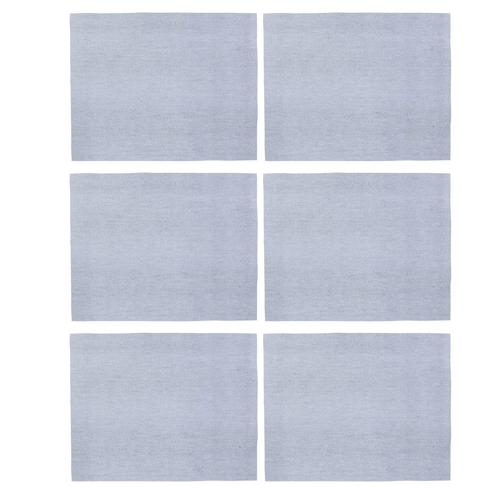 6Pcs Chinese Calligraphy Practice Cloth Reusable Water Drawing Mat Smooth Surface Foldable Lightweight for Beginners Artists