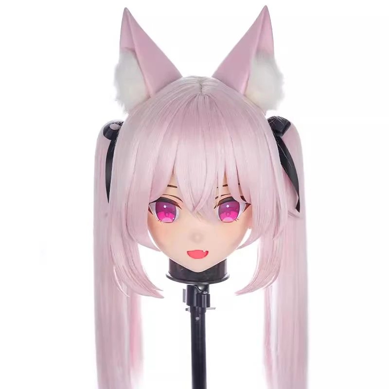 

Handmade Customize Full Headband Lock Masks Doll Cartoon Character Cosplay Kigurumi Masks Resin Japanese Anime Kigurumi Masks