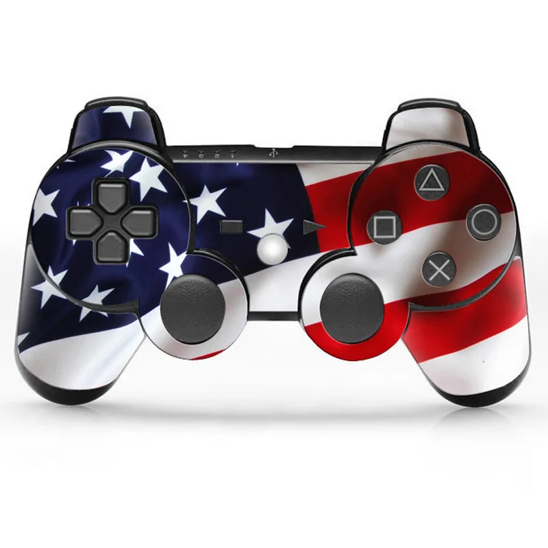 Pele anti-derrapante adesivo para PS3 Game Controller, adesivos de proteção para PS3 Console, acessórios para jogos, 2 pçs/lote