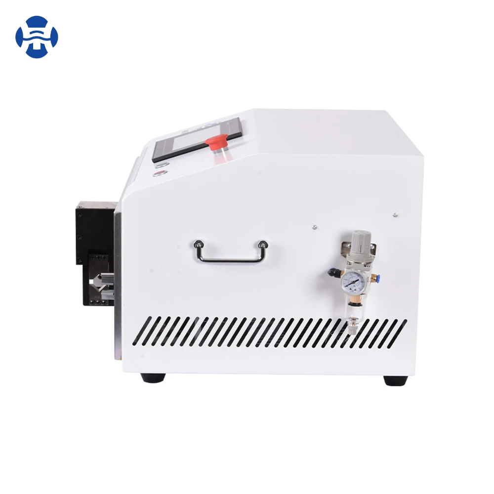 Electric Wire Stripping Machine Computerized Cable Manufacturing Equipment for Wire Cutting Peeling Bending HS-508ZW-25