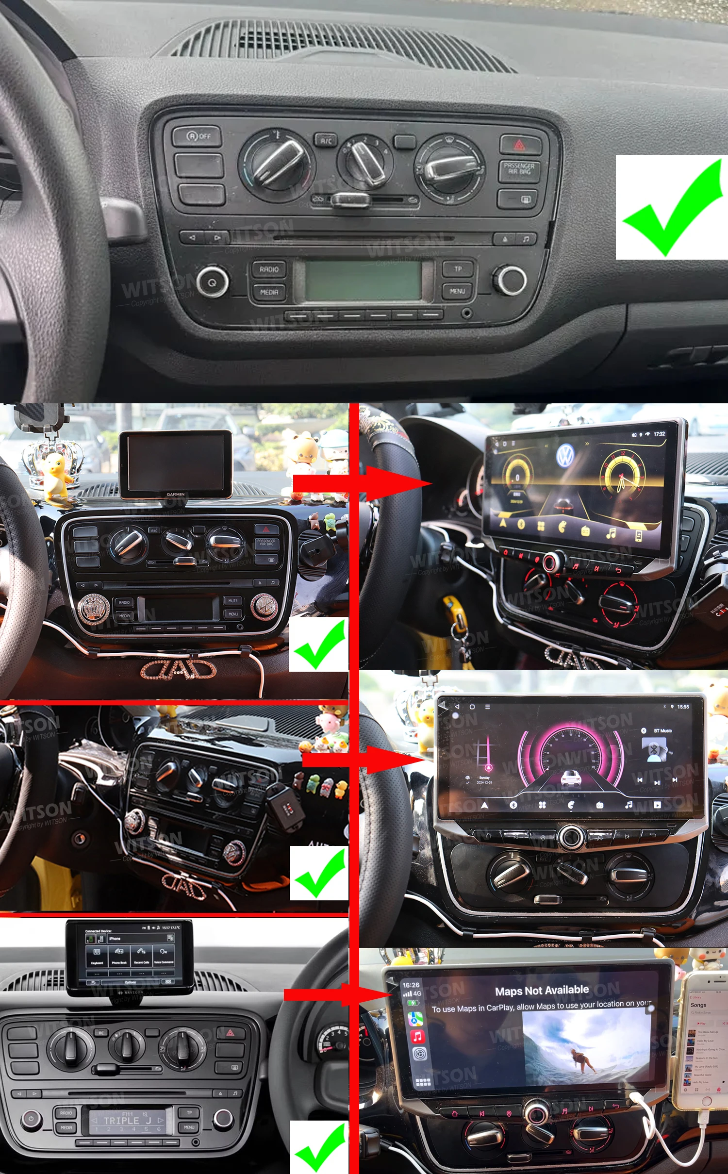 Auto Pedalen Voor VW Voor UP! Voor GTI Voor TSI Voor E-UP Voor SEAT