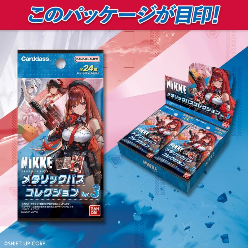 

Оригинальные коллекционные карты Bandai: Богиня Победы Никке, Фаза 3, коллекционная карта с Никке, аниме-карта, сувенир, подарок
