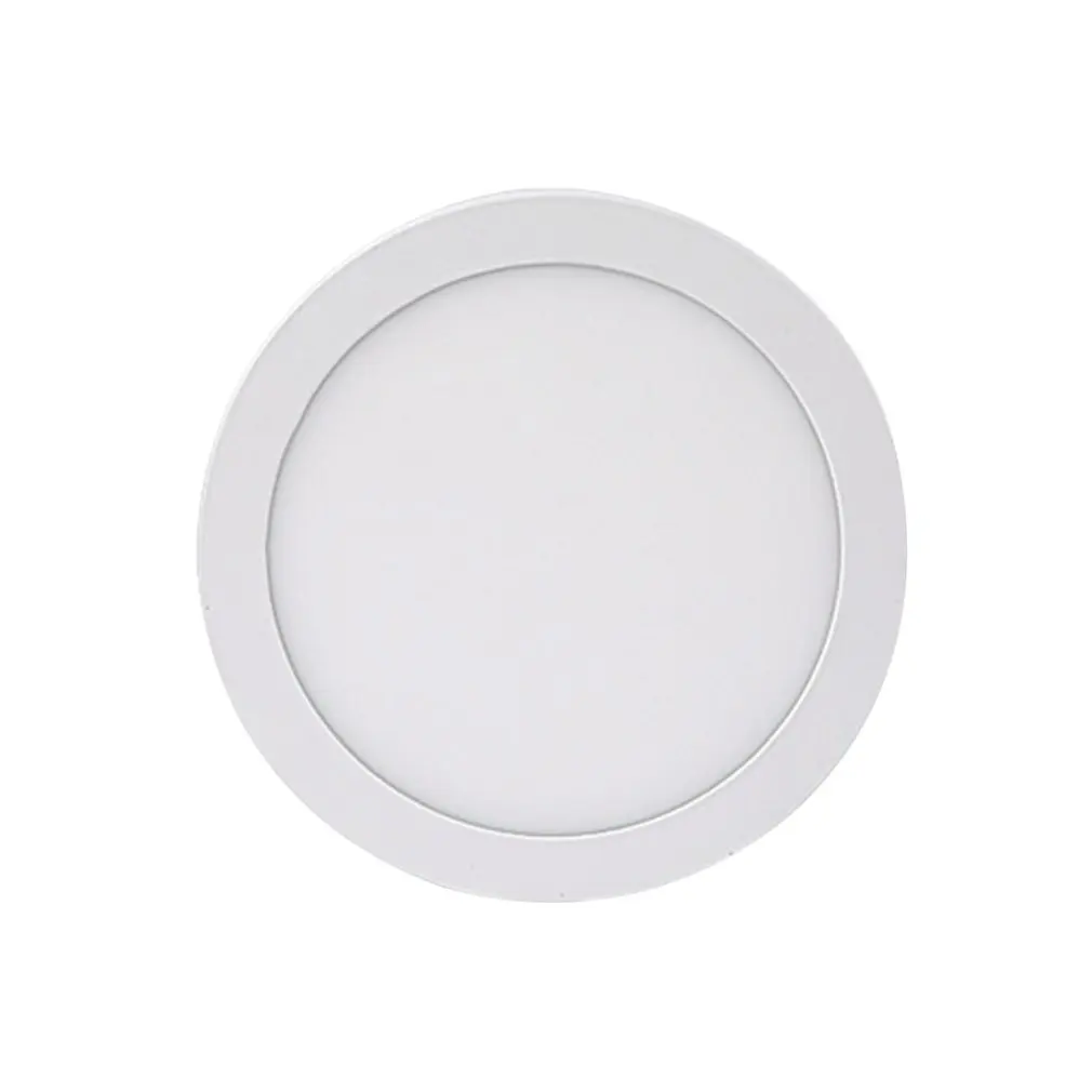 

High Brightness LED Ultra-thin Fog-proof Panel Light Round Shape Hole-free Dimmable Ceiling Downlight 6W