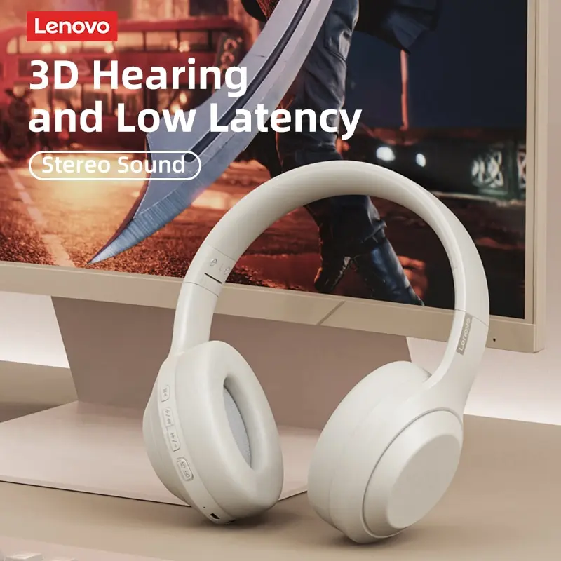 Lenovo Thinkplus TH10 TWS cuffie Stereo auricolari Bluetooth cuffie musicali con microfono per iPhone Mobile Sumsamg Android IOS