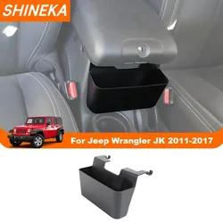 Armrest Box Storage for Jeep Wrangler JK 2011-2017 Center Console Hanging Organizer Tray Interior Accessories Stowing Tidying