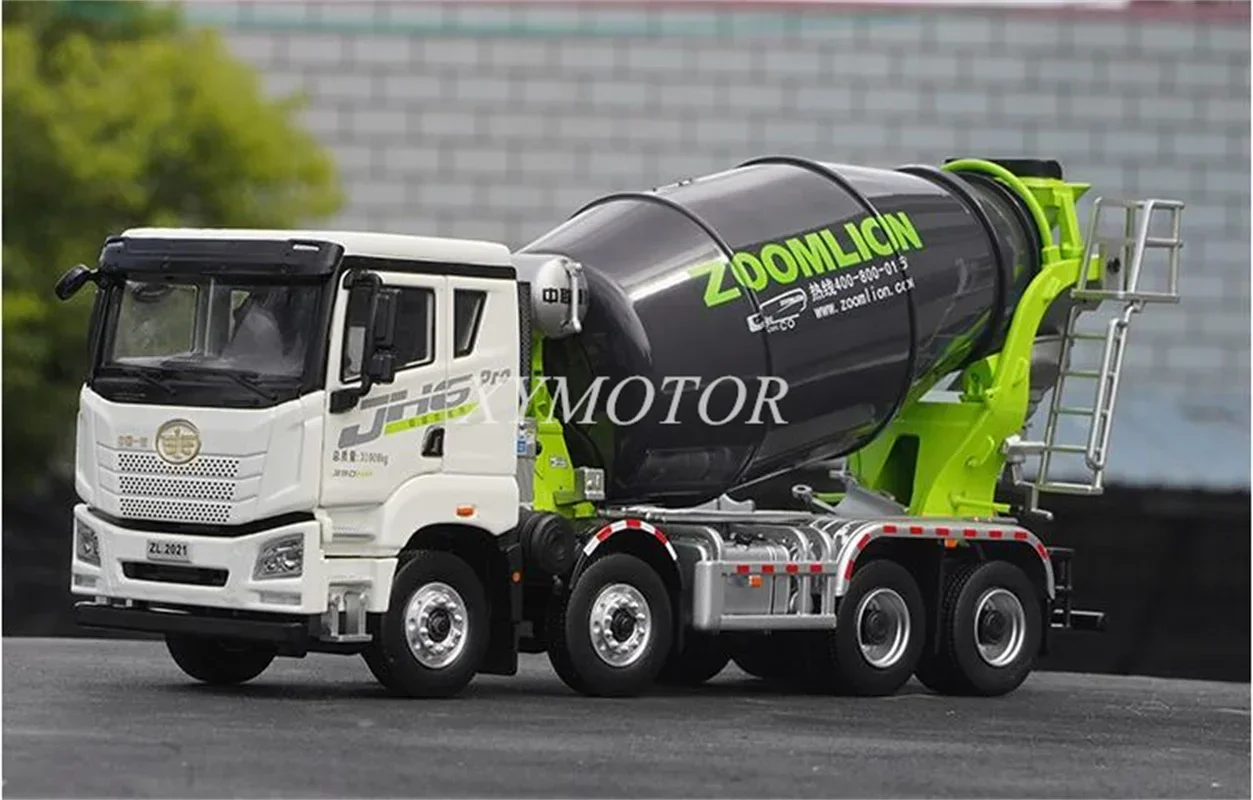 

1/38 For Zoomlion JH6 Pro Concrete cement mixer truck Diecast Model Car Ornaments Collection Toys Gifts Hobby Display