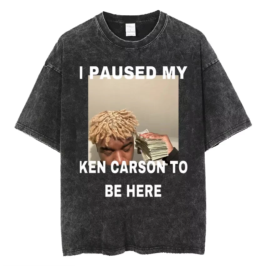 

Футболка Ken Carson AGC Actual Hate Teen X Vamp, футболка A Great Chaos Opium, мужская винтажная футболка с эффектом потертости, модная крутая футболка, мужская уличная одежда