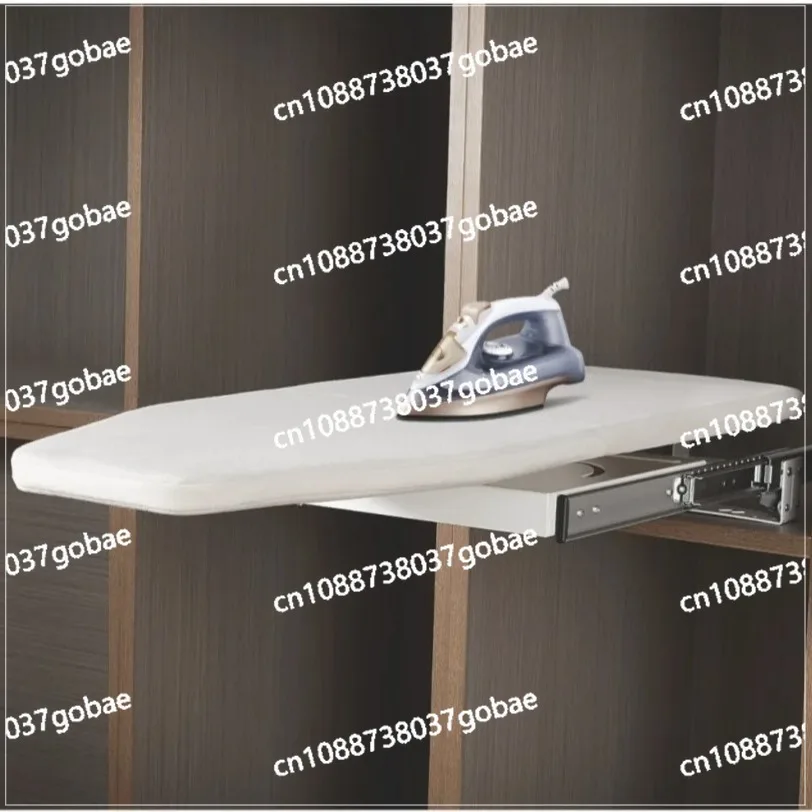 

Складная вращающаяся гладильная доска с двойным буфером, выдвижная гладильная доска для хранения одежды