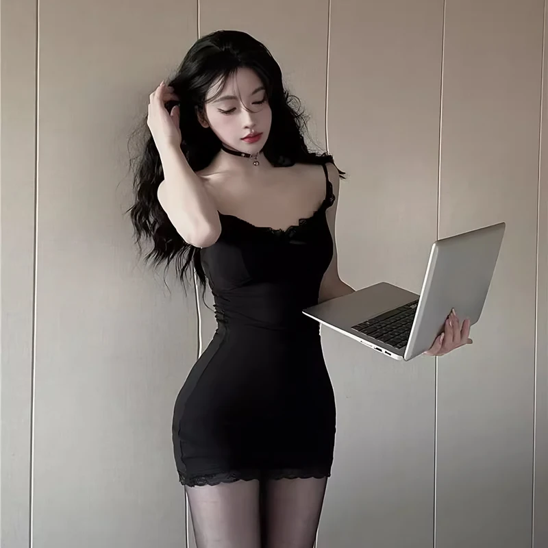 Nieuwe Lace Edge Hemdje Verpakt Hippe Rok Korte Rok Dames S Hemdje Rok