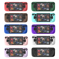 Protective Case Soft Protection Case with Stand Non-slip Protective Cover for Steam Deck Game Console for Steam Deck Game Player