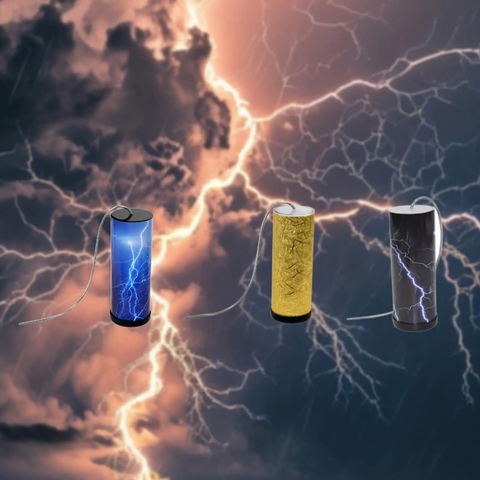 Thunder Sticks Wissenschaftsspielzeug Vorschule Lernen Zusammengebautes Musik-Lernspielzeug