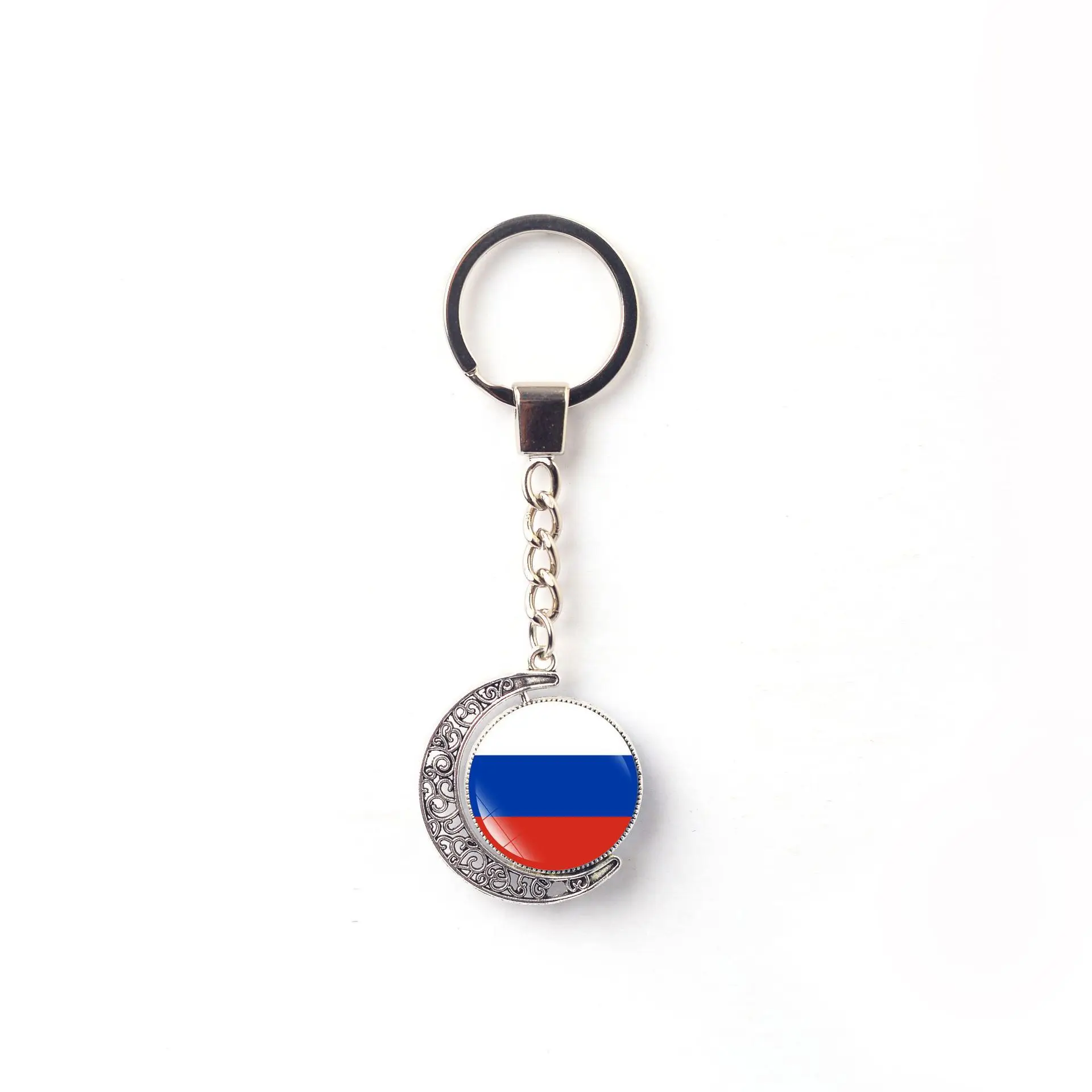 russia flag keychain Eastern European Country Flag Key Chain Ukraine Belarus Estonia Latvia Lithuania Moldova Flag Jewelry Gifts