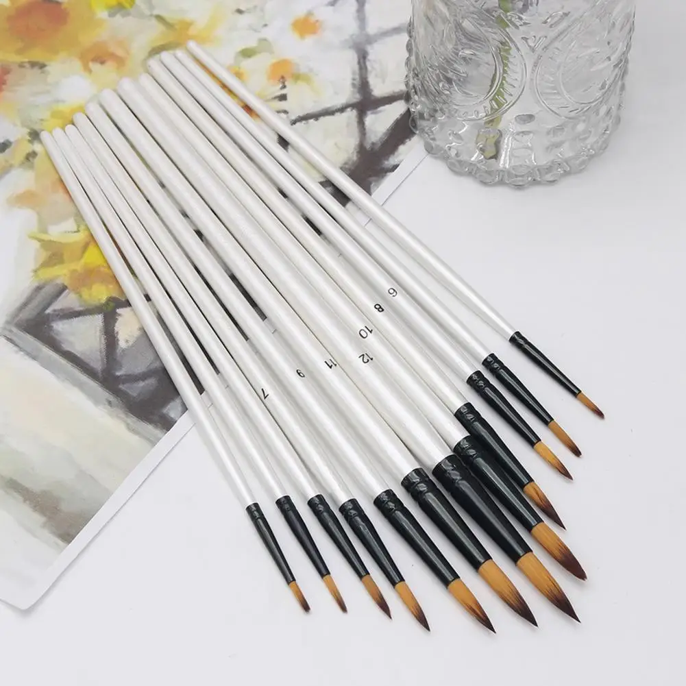 Art Projects Brush High-quality Painting Brush Set for Acrylic Watercolor Oil Art Versatile Artist Brushes for Crafts Canvas