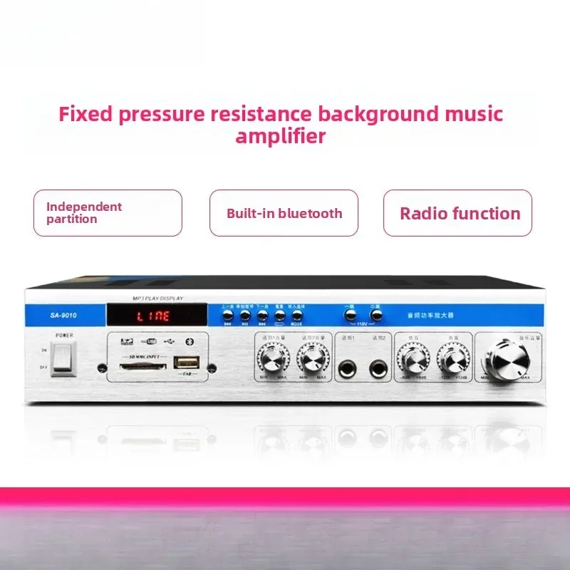 Durable  Bluetooth Constant Voltage and Resistance Power Amplifier Ceiling Speaker for Background Music Broadcasting System