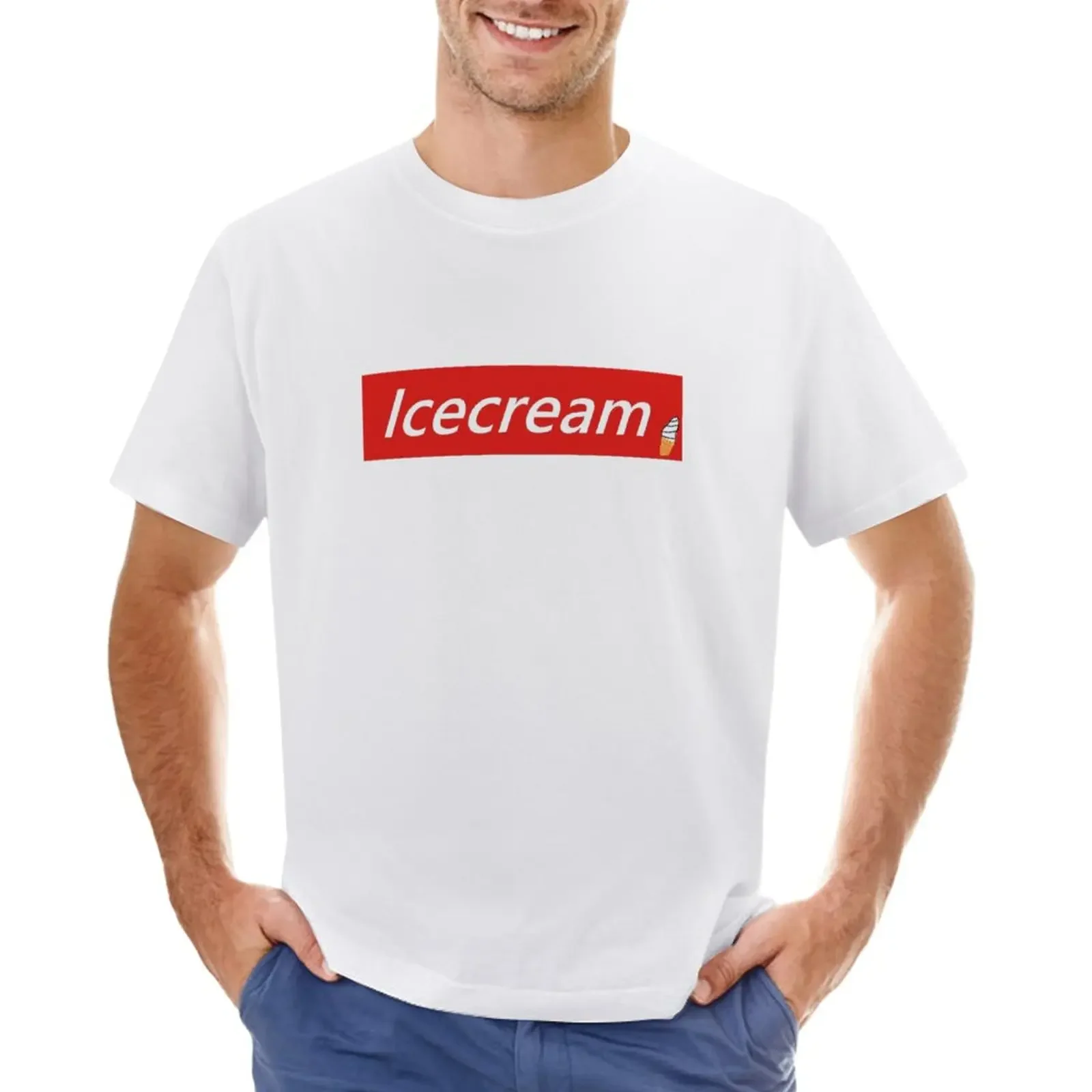 

Icecream T-Shirt quick drying cute clothes graphics kawaii clothes t shirts for men graphic